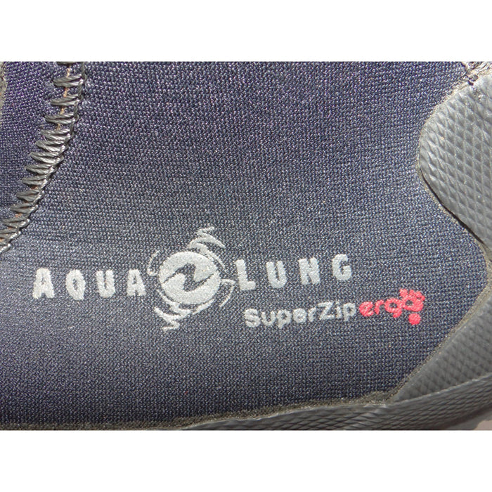 Aqua Lung SuperZip Ergo 5mm Neoprene Dive Boots Black Red Mens 5 Womens 6 37285