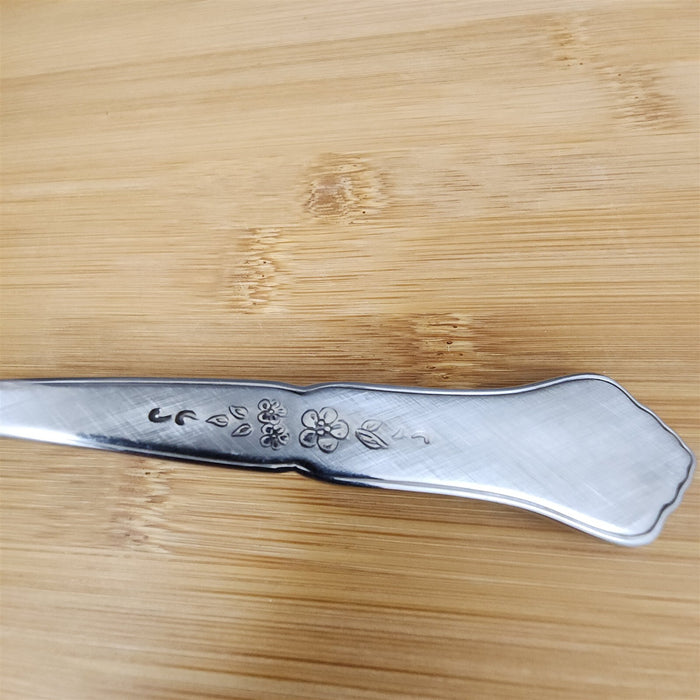 Ashmore Oneida Solid Gravy Ladle Spoon Stainless Burnished Handle Flatware