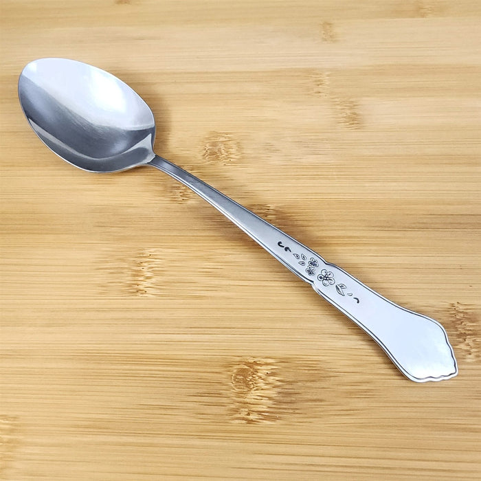 Ashmore Oneida Tablespoon Serving Spoon Stainless Burnished Flatware