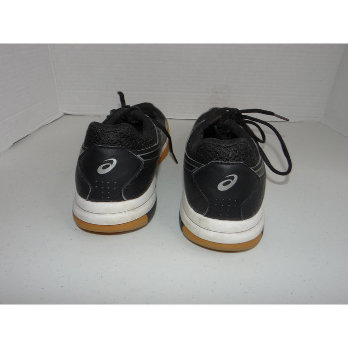 Asics Gel Rocket 8 Mens 7 Volleyball Shoes Black Silver B756Y Indoor Court Gum7