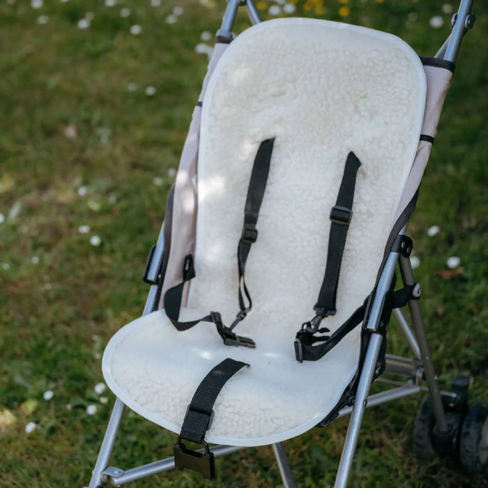 Assise pour poussette & siège auto en laine Sassoupi
