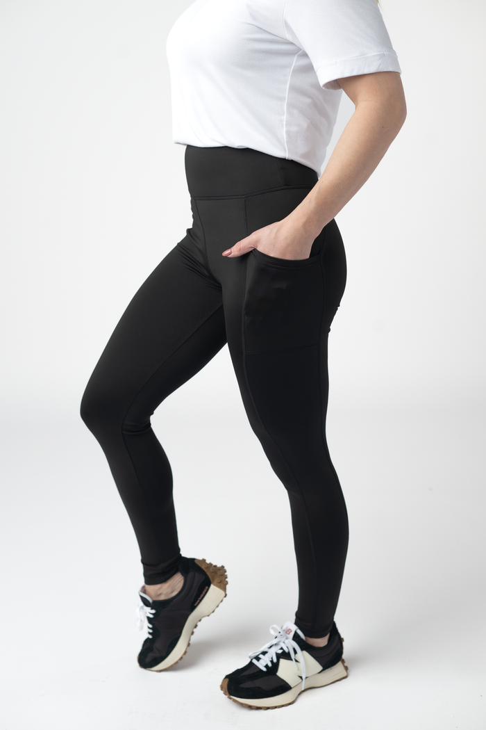 Athleisure Leggings - Black