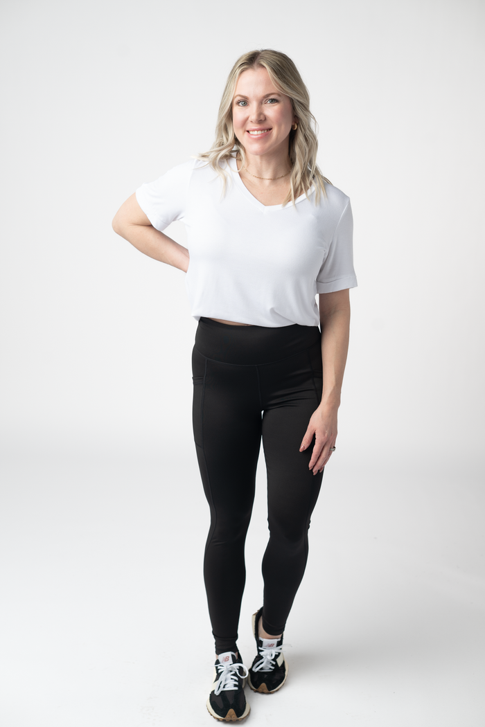 Athleisure Leggings - Black