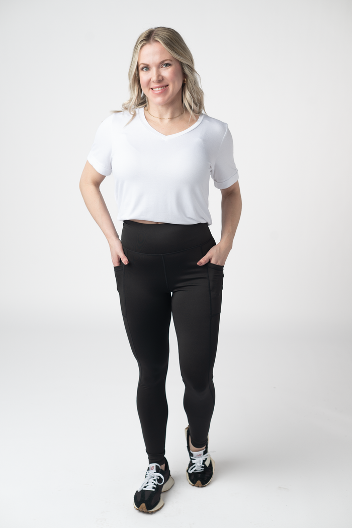 Athleisure Leggings - Black