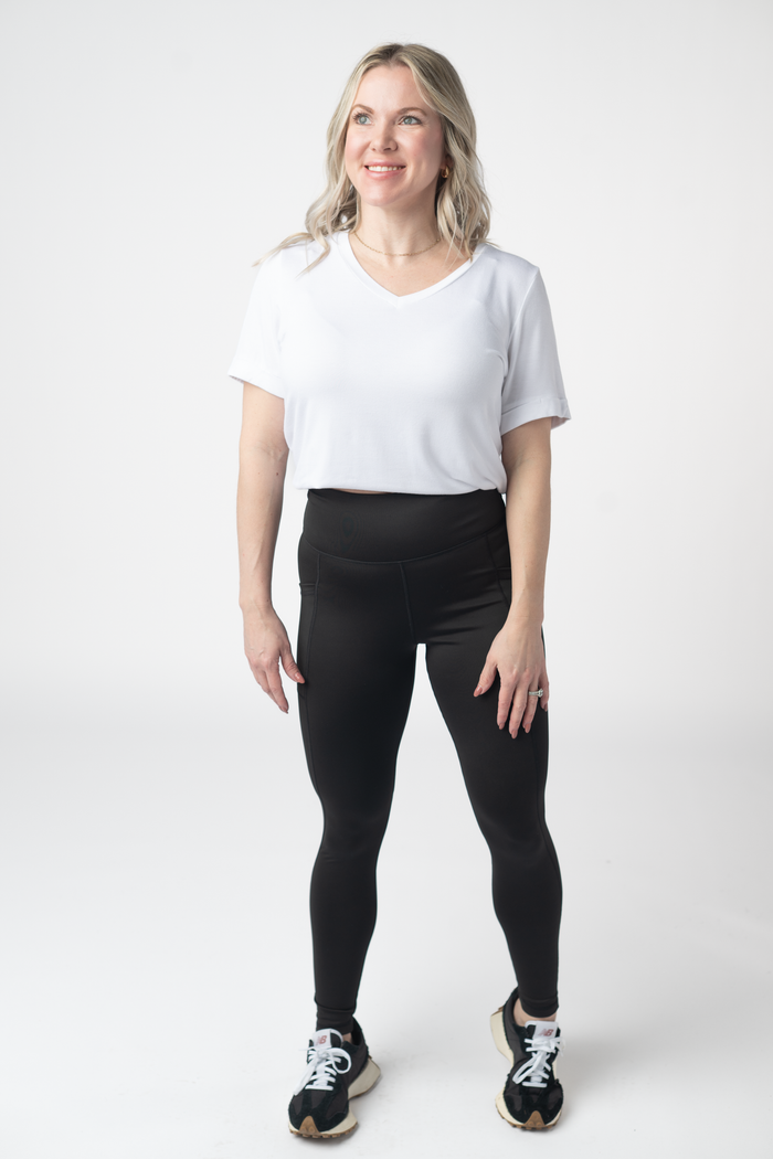 Athleisure Leggings - Black