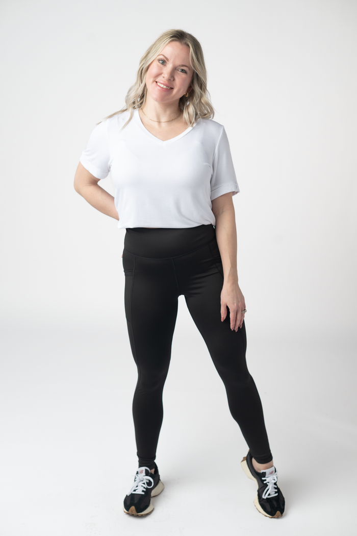 Athleisure Leggings - Black