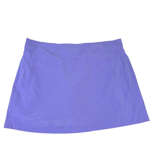 Athleta Purple Activewear Skort with Built in Shorts and Pockets Plus Size 220