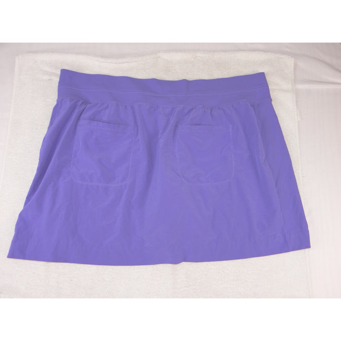Athleta Purple Activewear Skort with Built in Shorts and Pockets Plus Size 221