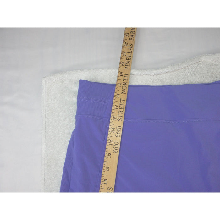 Athleta Purple Activewear Skort with Built in Shorts and Pockets Plus Size 224