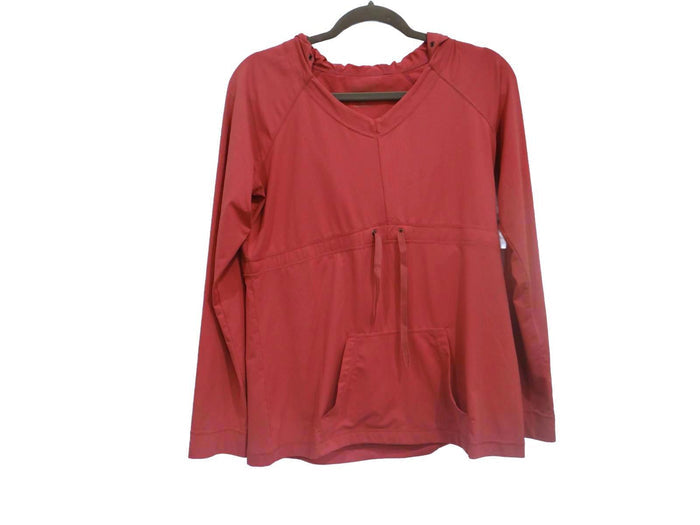 Athleta Women's Mauve Pullover Hoodie   Stylish & Comfortable   Medium0