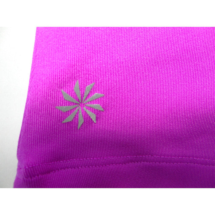 Athleta Womens Purple Racerback Workout Tank Top Built in Bra Style 819383 Small2