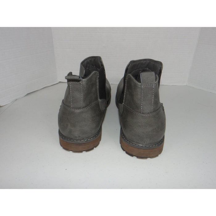 B 52 by Bullboxer Mens Grey Chelsea Boots Lug Sole Ankle Boot US 13 EU 462
