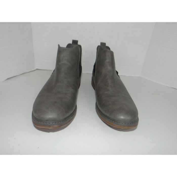 B 52 by Bullboxer Mens Grey Chelsea Boots Lug Sole Ankle Boot US 13 EU 464