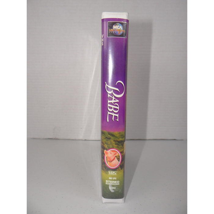 Babe VHS 1995 Movie MCA Universal Home Video 82453 Hi Fi Stereo G Clamshell1