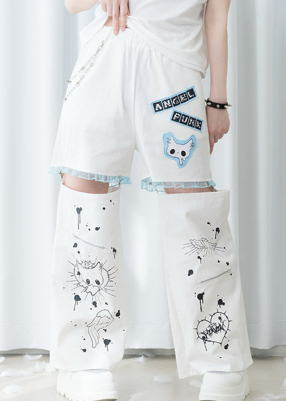 Baby Punk Angel Punk Detachable Cargo Pants