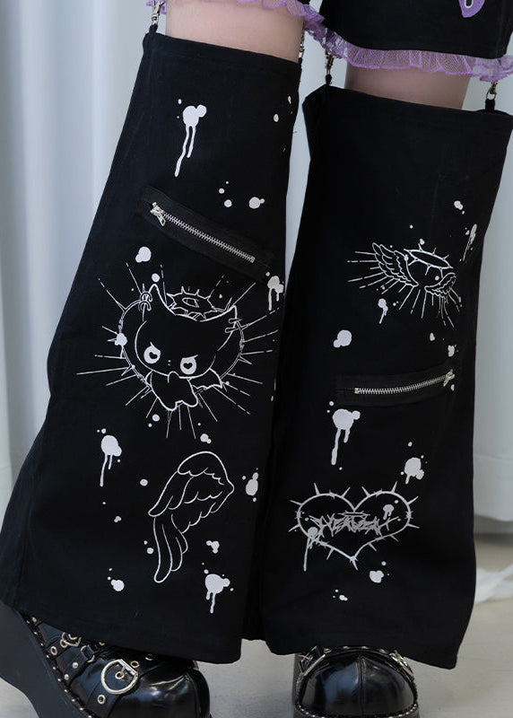 ACDC Rag Baby Punk Angel Punk Detachable Cargo Pants — detail shot 3