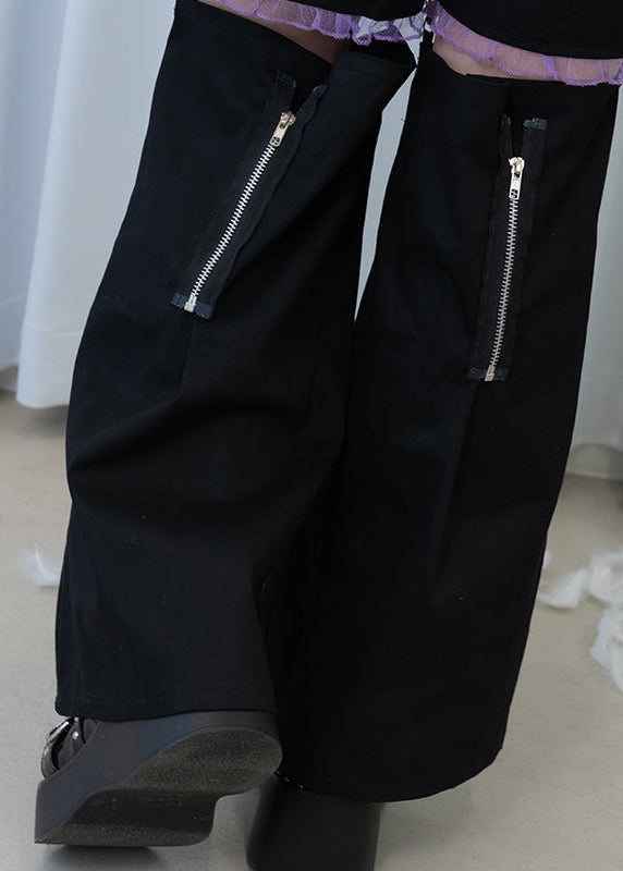 ACDC Rag Baby Punk Angel Punk Detachable Cargo Pants — detail shot 4