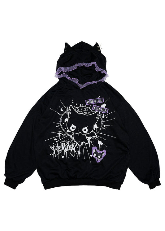 Baby Punk Devil Punk Oversized Hoodie