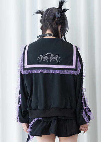 Baby Punk Devil Punk Sailor Zip Up Jacket