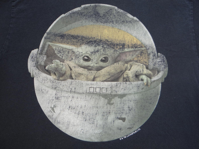 Baby Yoda Graphic T-Shirt - Black2