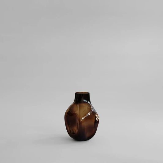 BAKKU VASE, MEDIO - SMOKED FOREST