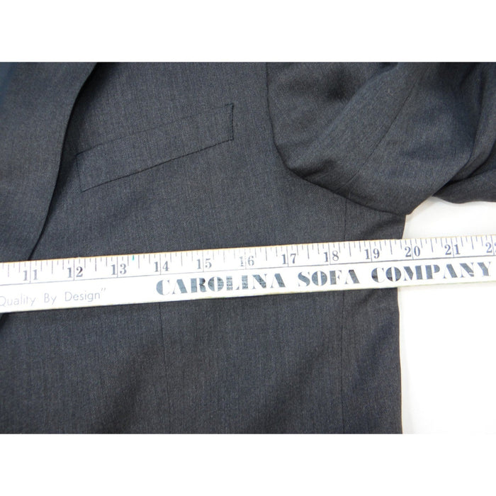 Banana Republic Modern Fit 42L Charcoal Grey Wool Blend Suit Jacket Blazer2