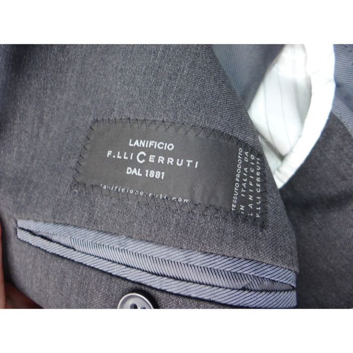 Banana Republic Modern Fit 42L Charcoal Grey Wool Blend Suit Jacket Blazer5