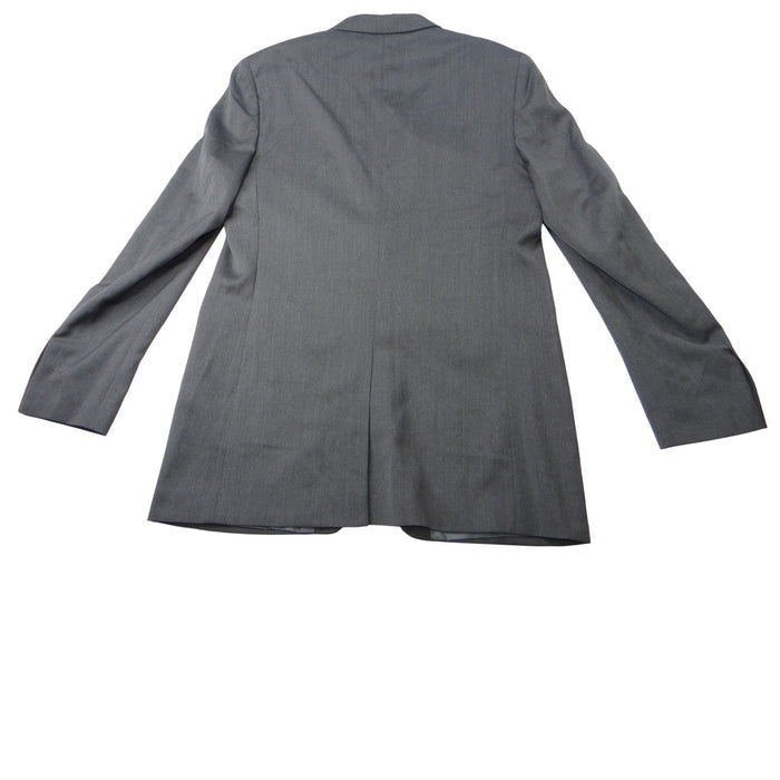 Banana Republic Modern Fit 42L Charcoal Grey Wool Blend Suit Jacket Blazer7