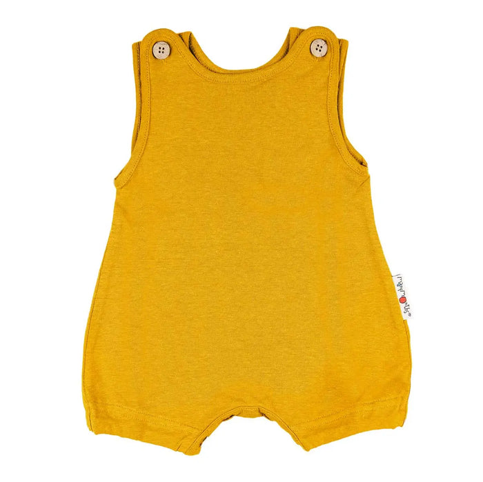 Barboteuse bébé évolutive en chanvre & coton bio Manymonths - Golden calendula
