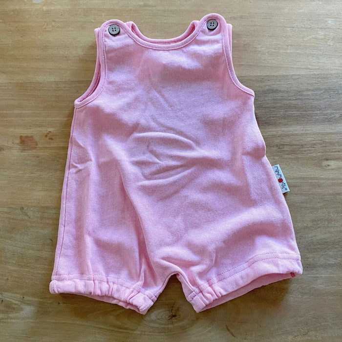 Barboteuse bébé évolutive en chanvre & coton bio Manymonths - Strawberry Milk