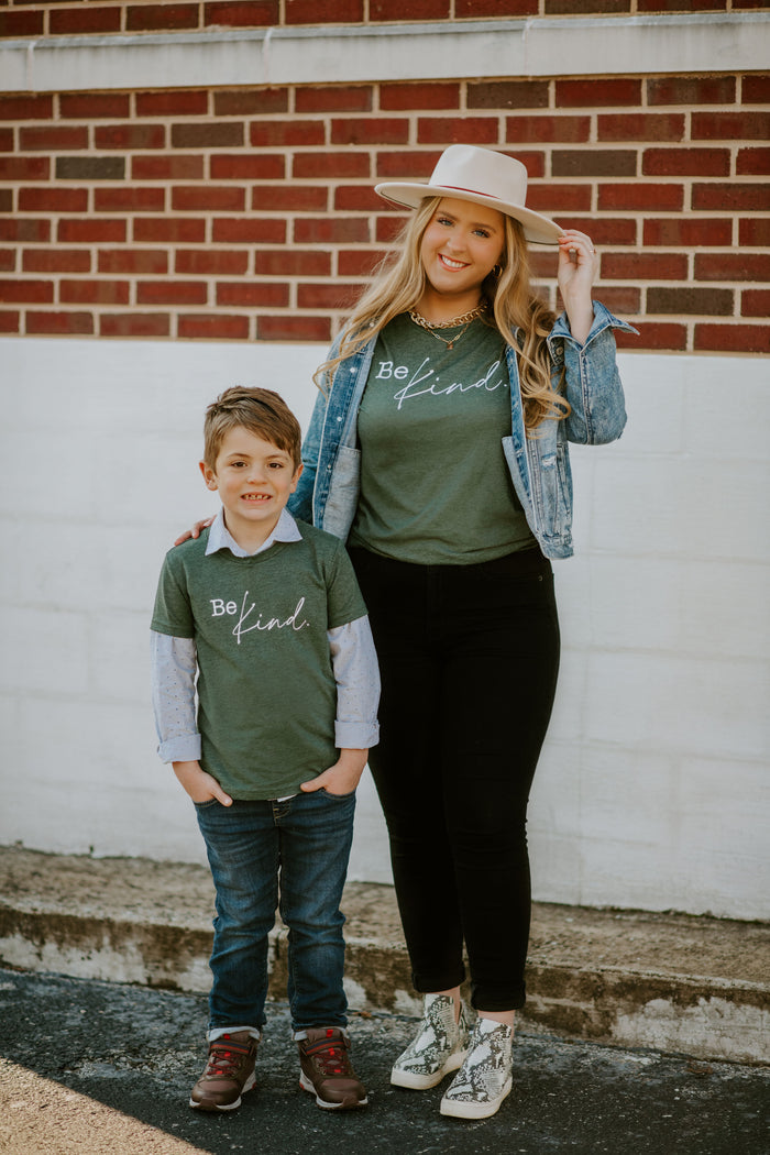 Be Kind {Short Sleeves ~ Adults & Littles}