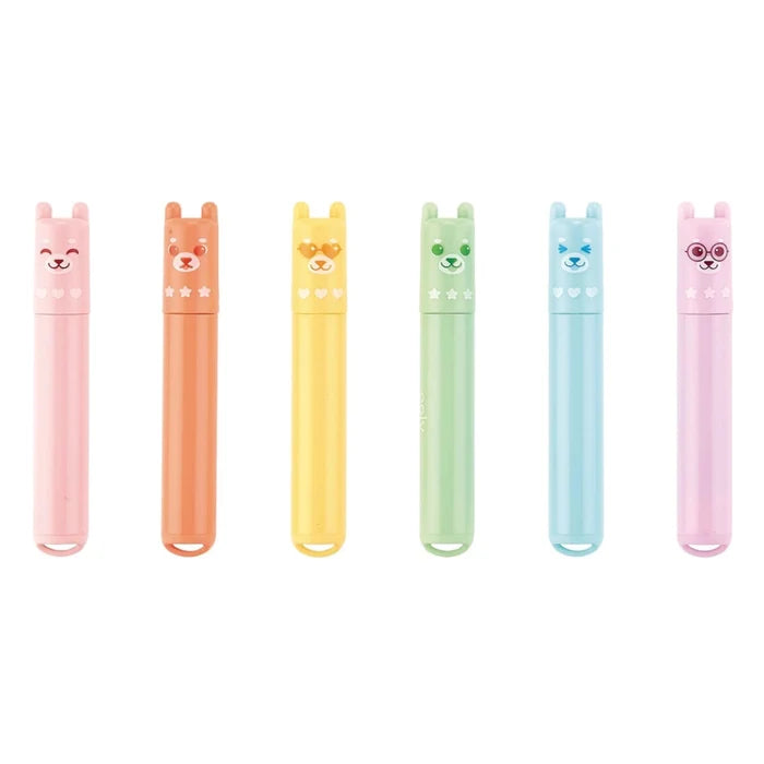 Beary Sweet Mini Scented Highlighters - each individual highlighter outside of the box