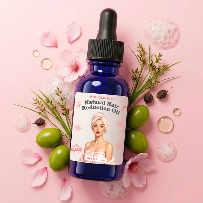 Natural Hair Reduction Oil