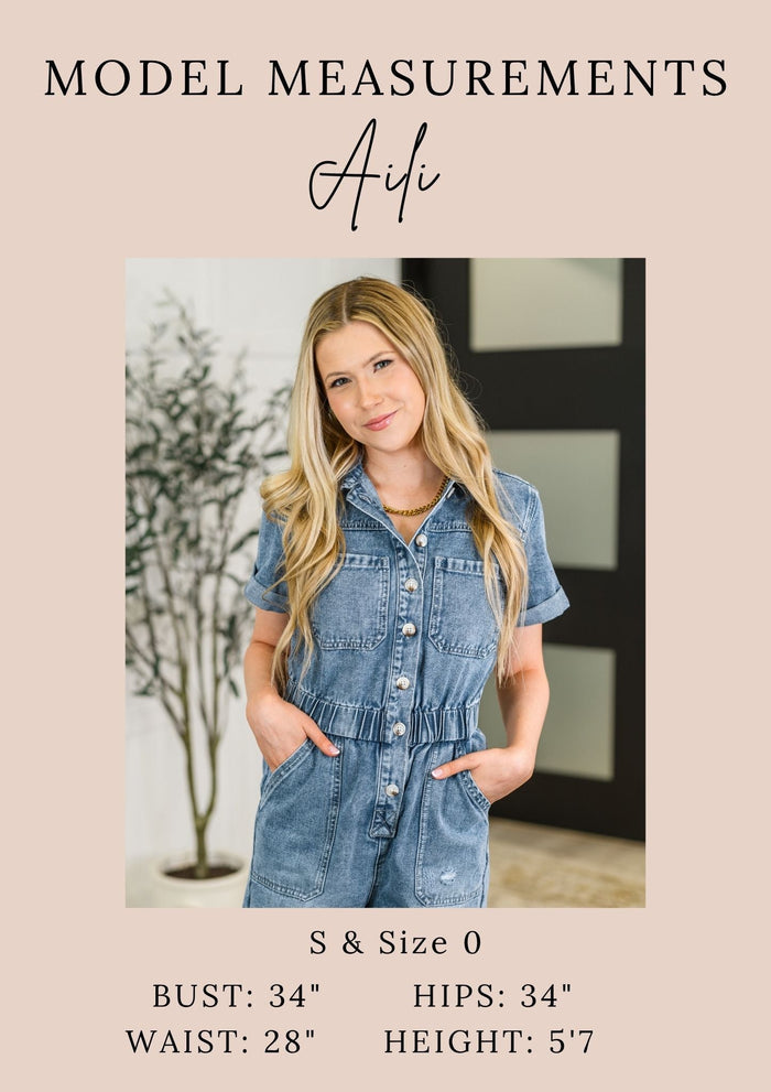 Bentli High Rise Side Tie Denim Skort in Black