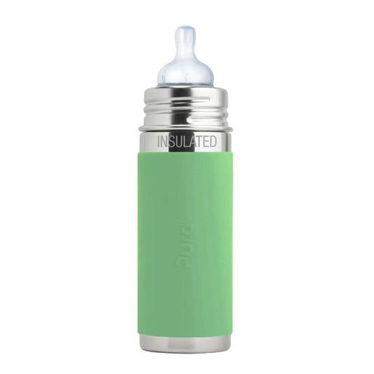 Biberon Inox Isotherme 260ml Pura - Moss