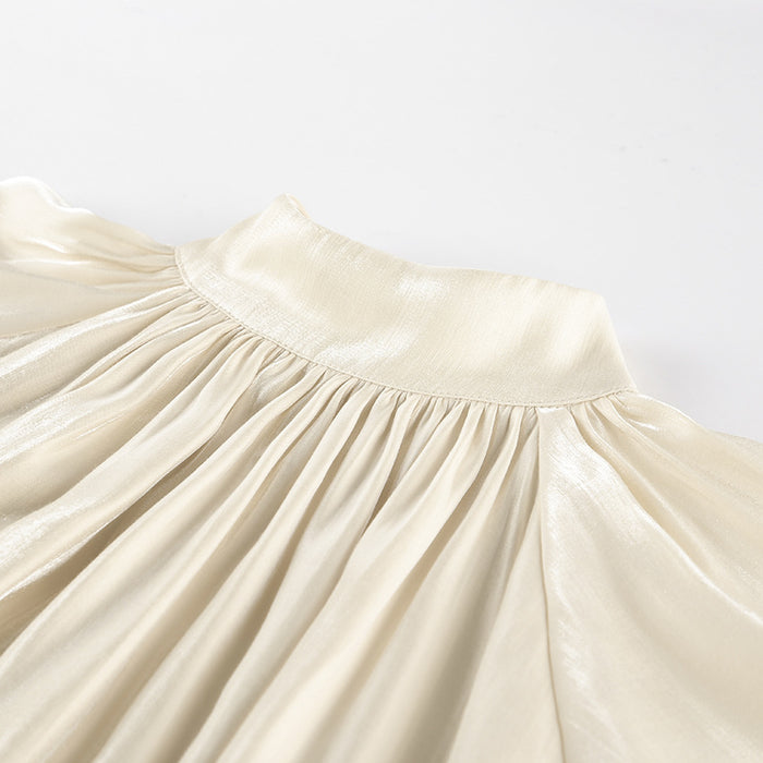 Billow Cuff Top - Yellow