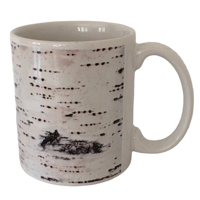 Birch Bark coffee mug