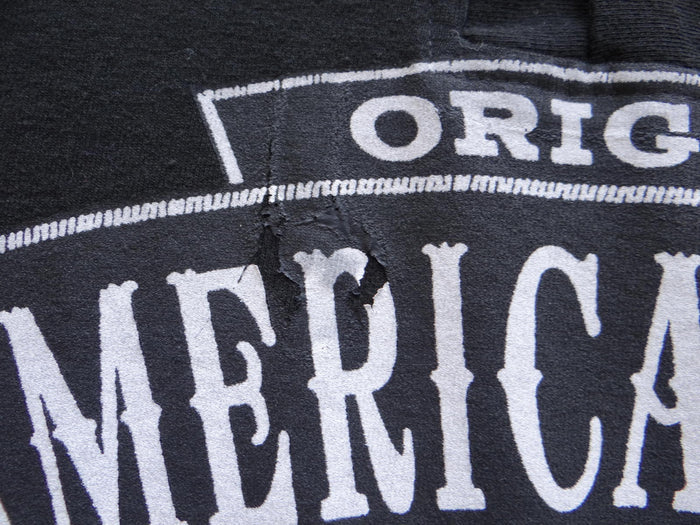 Black Lace Up Front American Pride Motorcycle Tank Top3