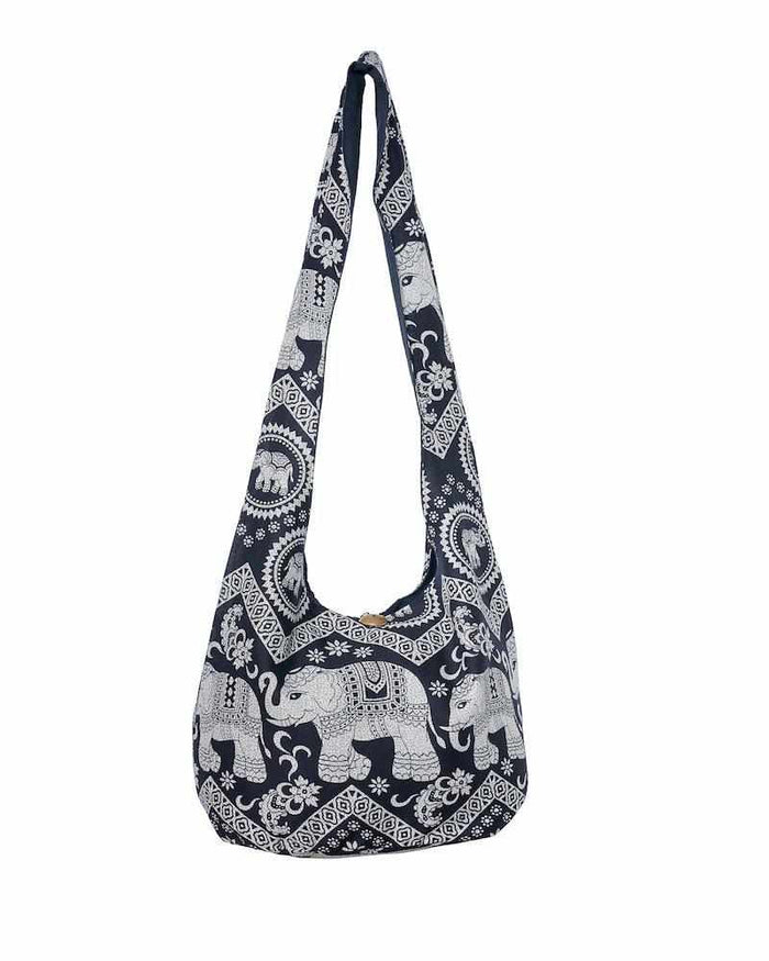 Black Sling Handbag - Lannaclothesdesign Shop