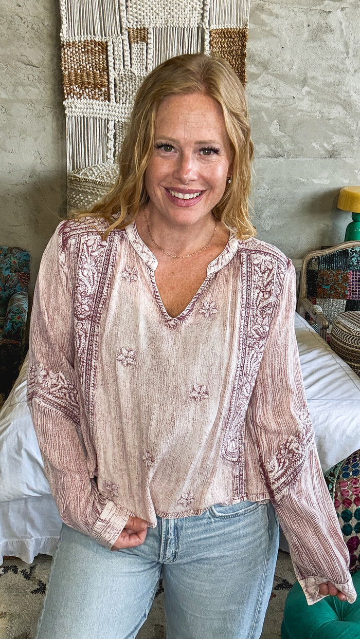 Blushing Beauty Blouse