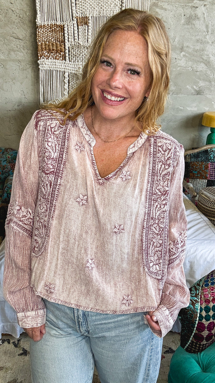 Blushing Beauty Blouse
