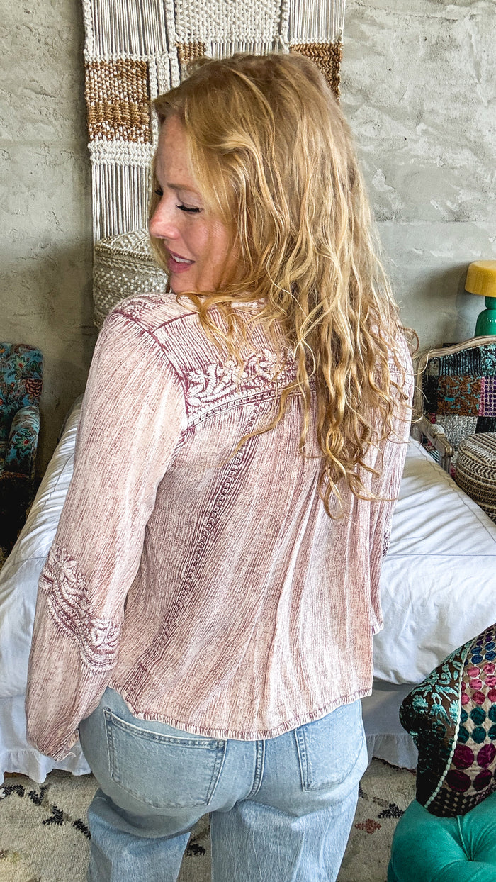 Blushing Beauty Blouse