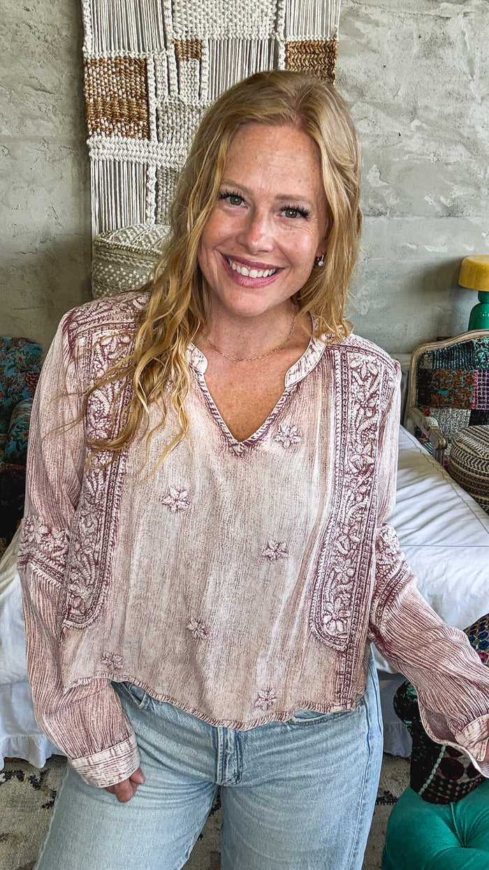 Blushing Beauty Blouse