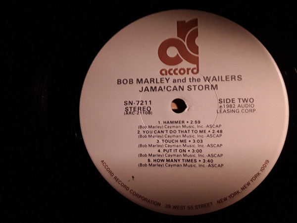 Bob Marley & The Wailers - Jamaican Storm (LP) [US] 1982 RP