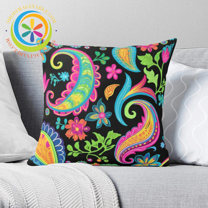 Boldest Paisley Pillow Cover