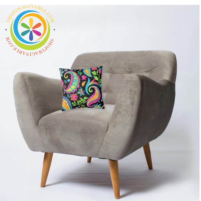Boldest Paisley Pillow Cover