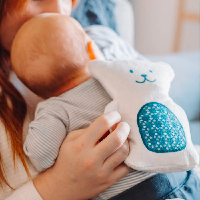 Bouillotte ourson thérapeutique Béké-Bobo - Cerf - Lilinappy