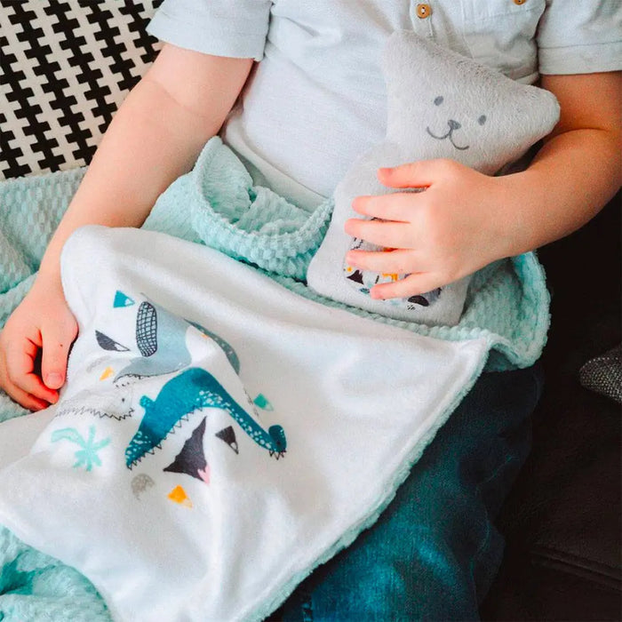 Bouillotte ourson thérapeutique Béké-Bobo - Cerf - Lilinappy
