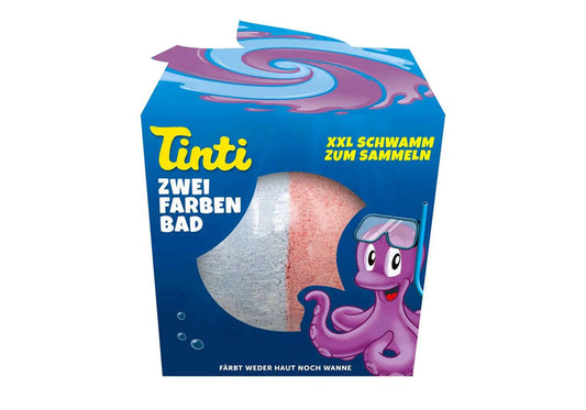 Boule de bain bicolore Tinti - Lilinappy