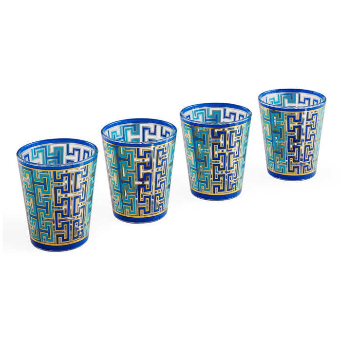 BOXED MADRID GLASSWARE - SET OF 4